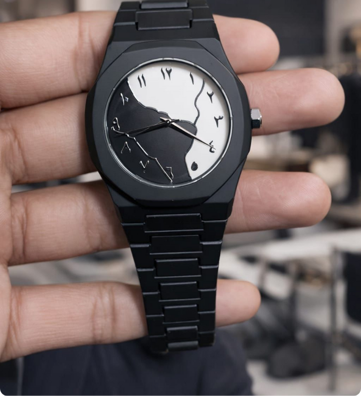 Black Arabic Watch